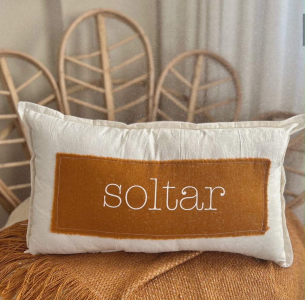 almohadon flase mostaza - Imagen 3