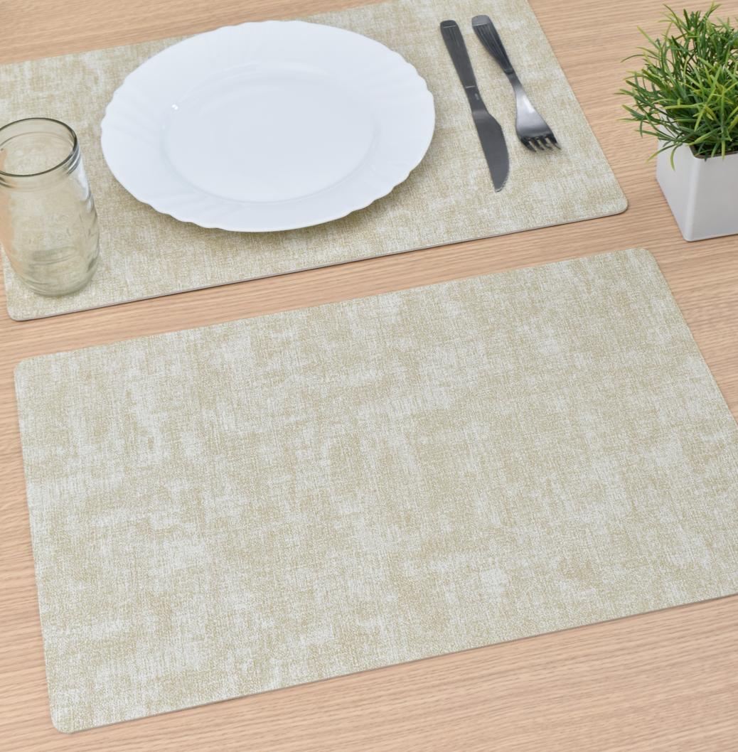 Individuales Eco cuero simil lino - Imagen 4