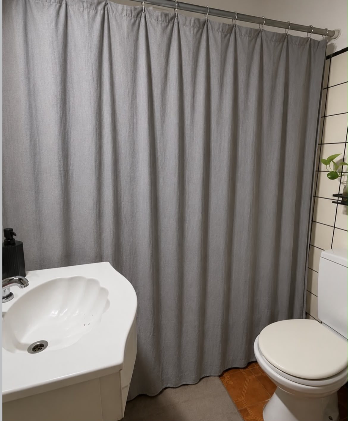 Cortina de baño en tussor  - Imagen 2