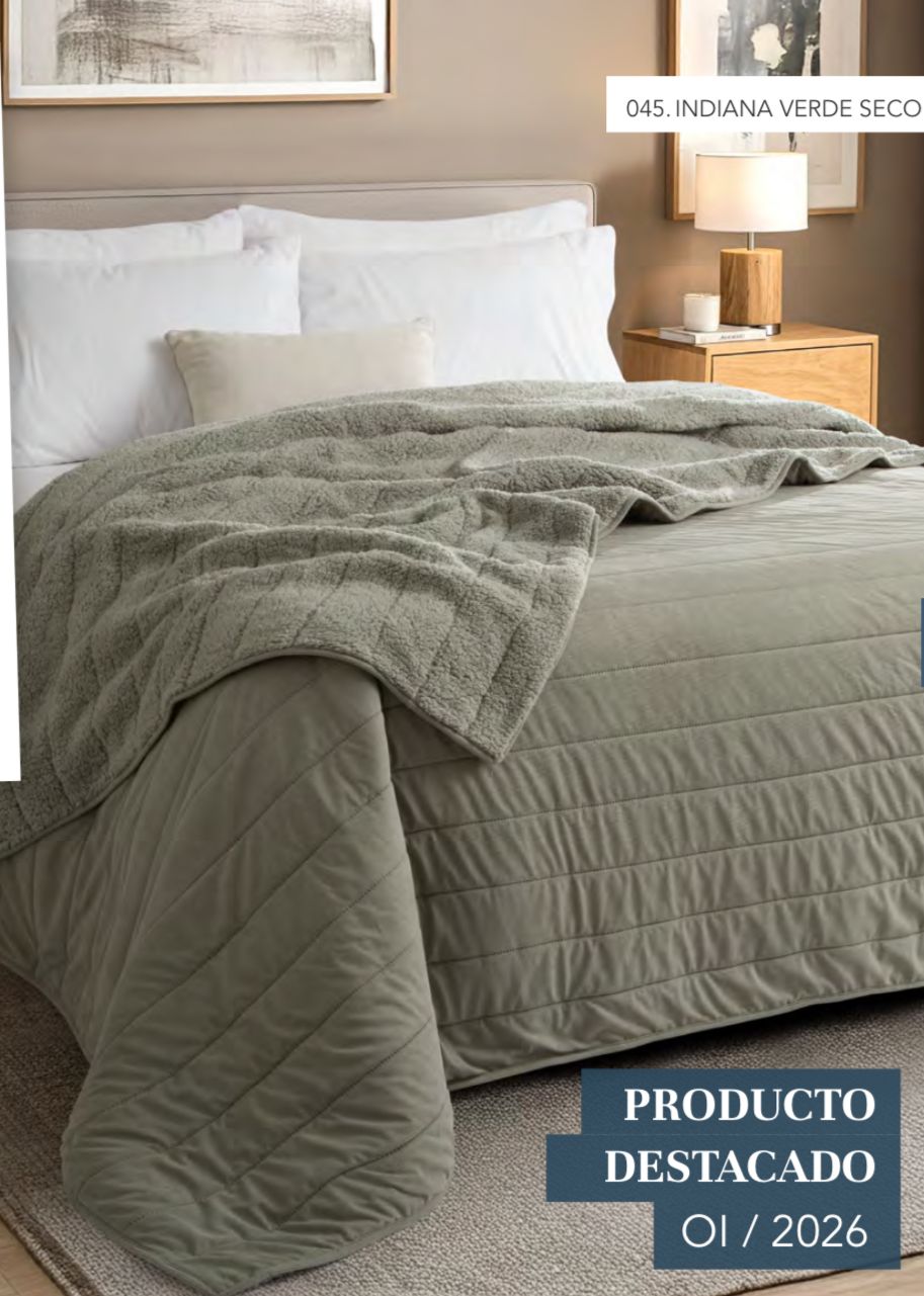 Edredon Corderoy Indiana - Imagen 3
