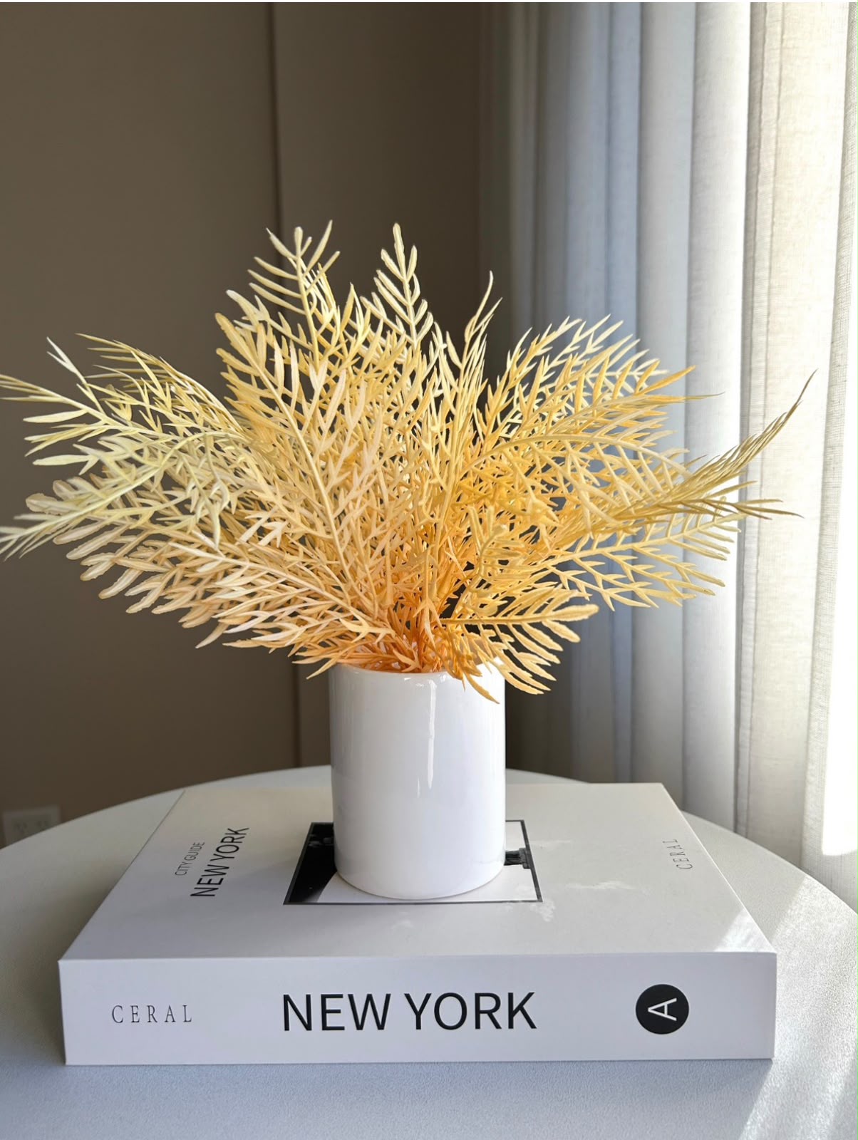 Planta artificial trigo