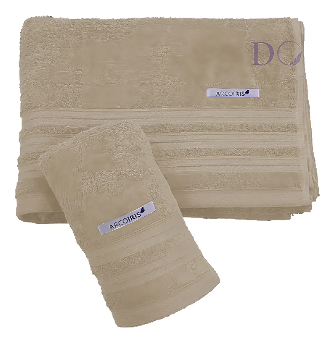 Juego de toalla y tallón Arco Iris  - Imagen 2