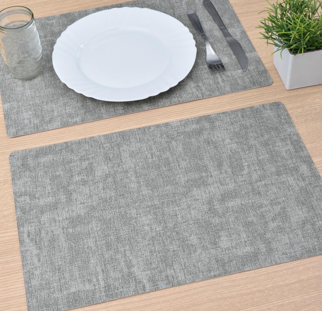 Individuales Eco cuero simil lino - Imagen 2