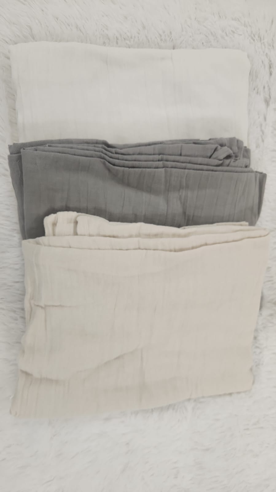 Cortina de gasa arrugada  - Imagen 2