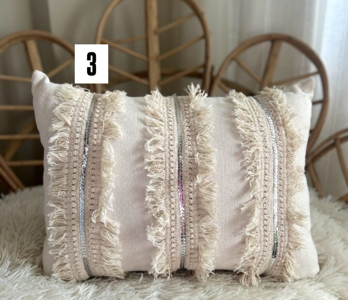 almohadon rusticos boho - Imagen 4