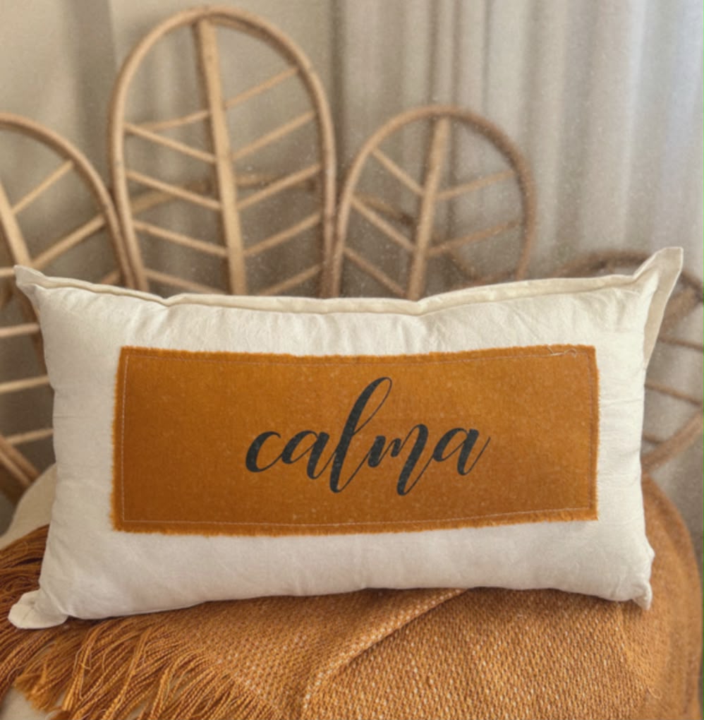almohadon flase mostaza - Imagen 2