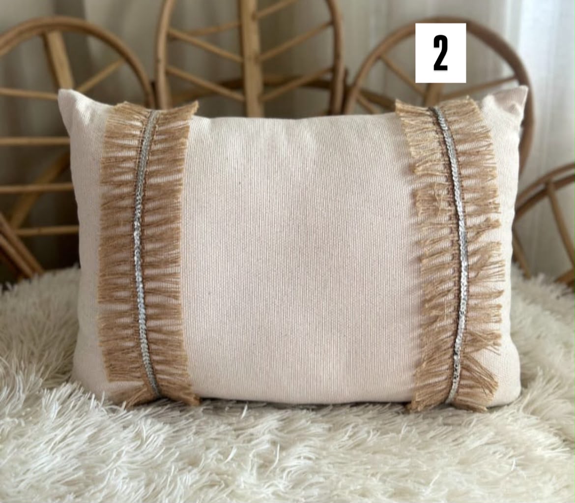 almohadon rusticos boho - Imagen 3