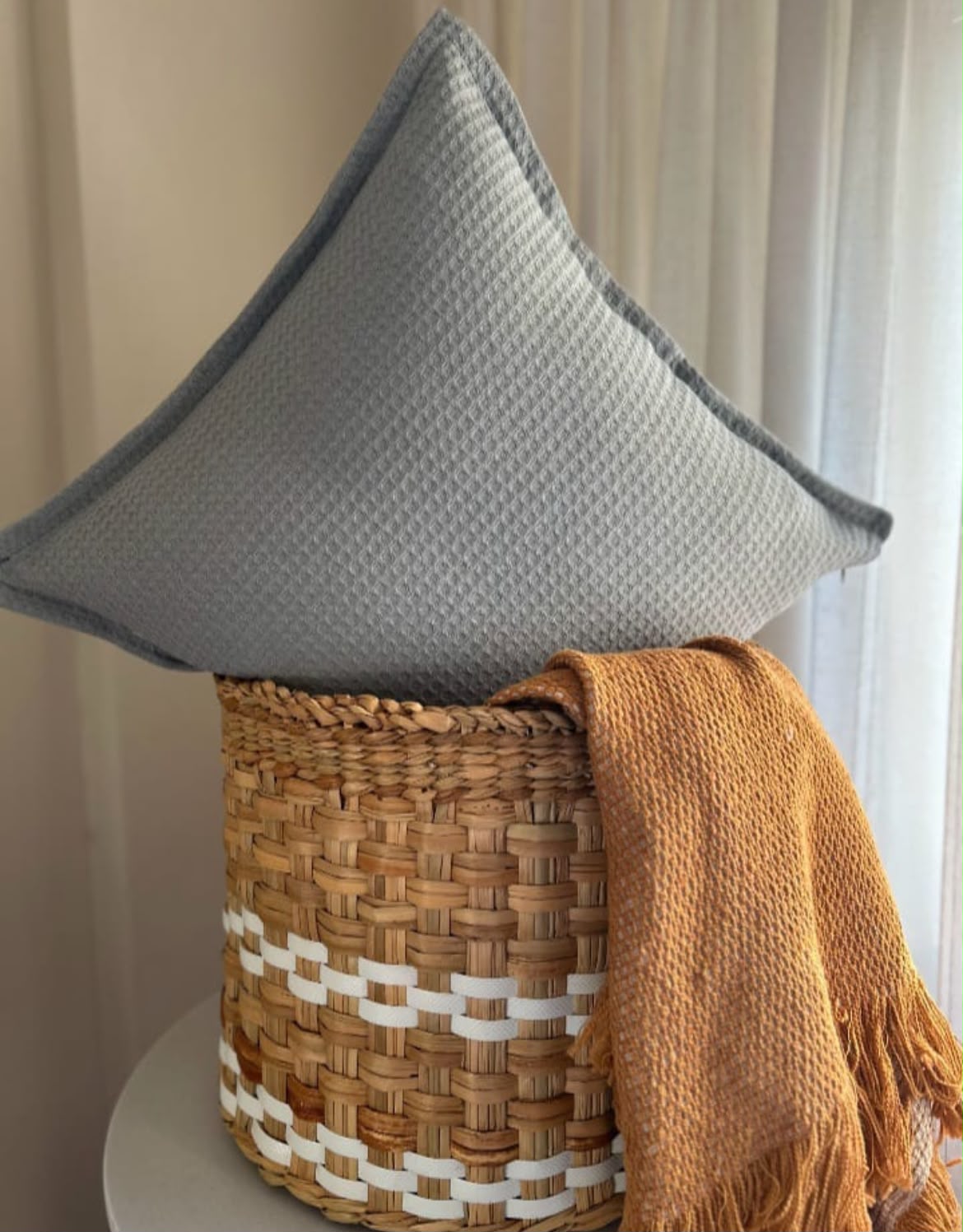 almohadon panal de abeja - Imagen 6