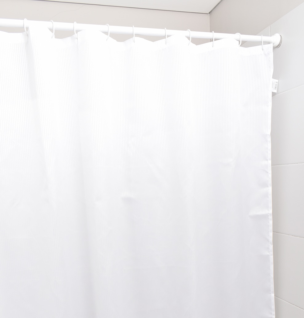 Cortina de baño rayada - Imagen 10