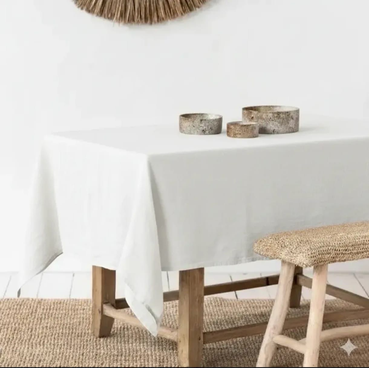 Mantel de tussor