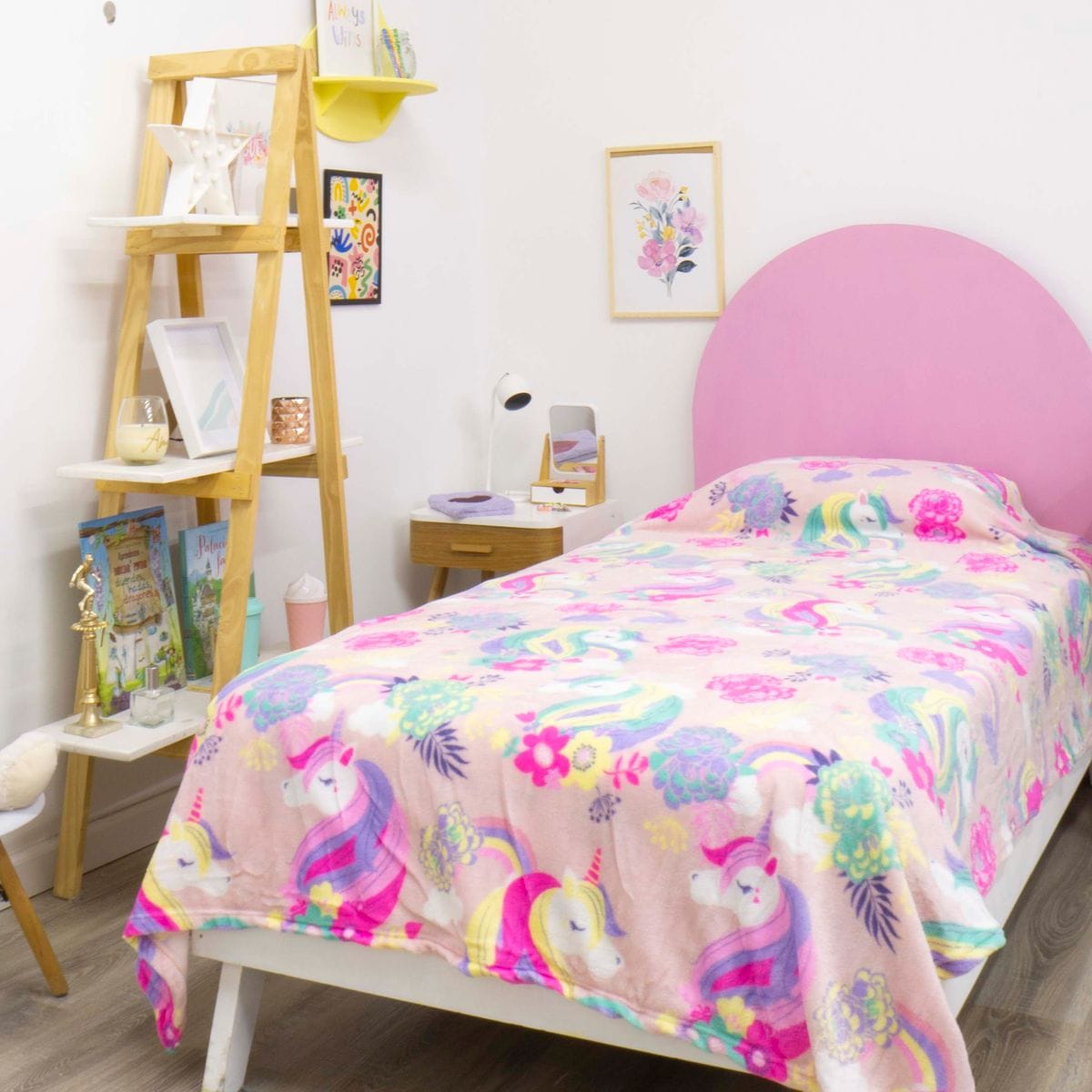 Frazada Flannel Pi帽ata